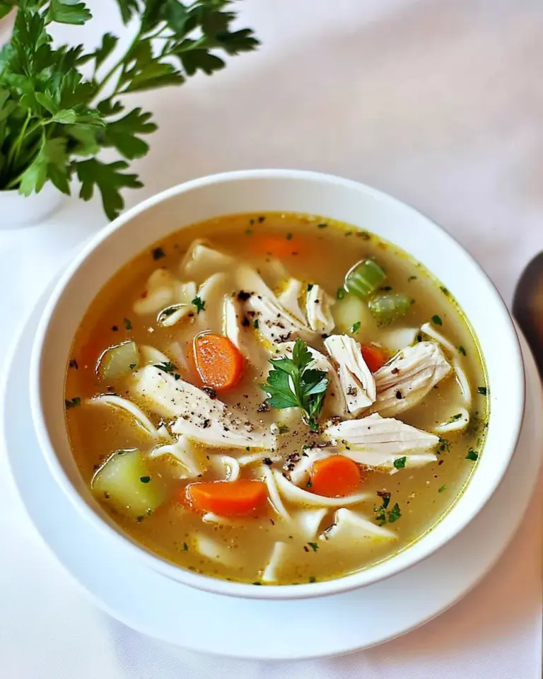 Chicken Noodle Soup
