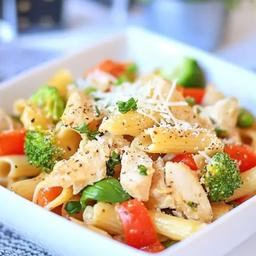 Chicken Pasta Primavera