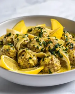 Chicken Piccata Meatballs