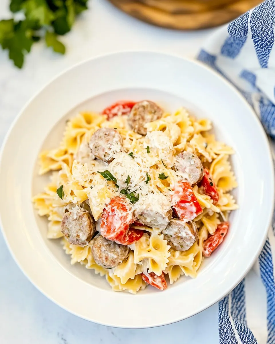 Chicken Sausage Pasta