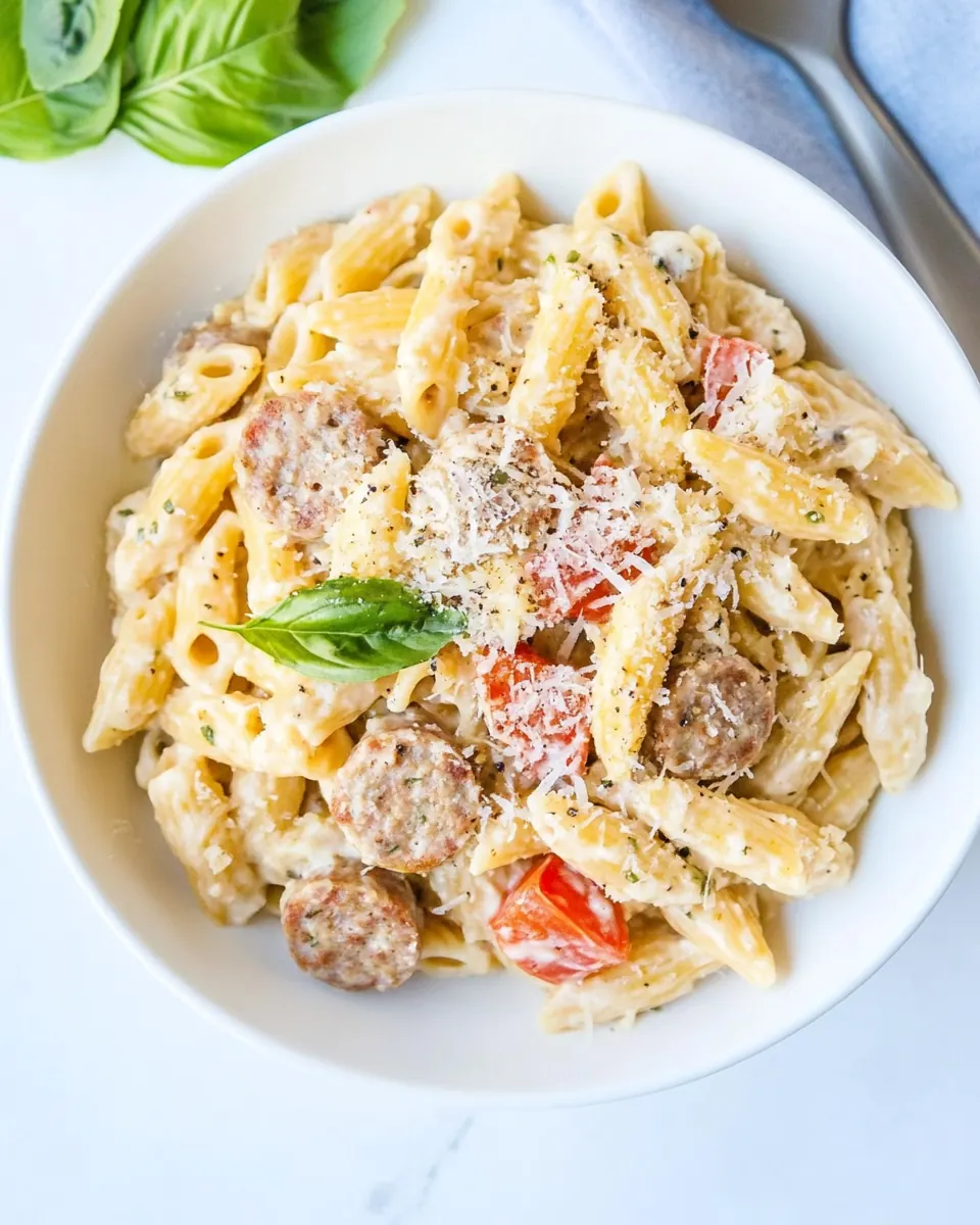 Chicken Sausage Pasta
