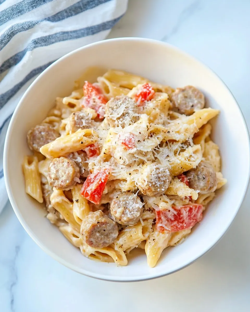 Chicken Sausage Pasta
