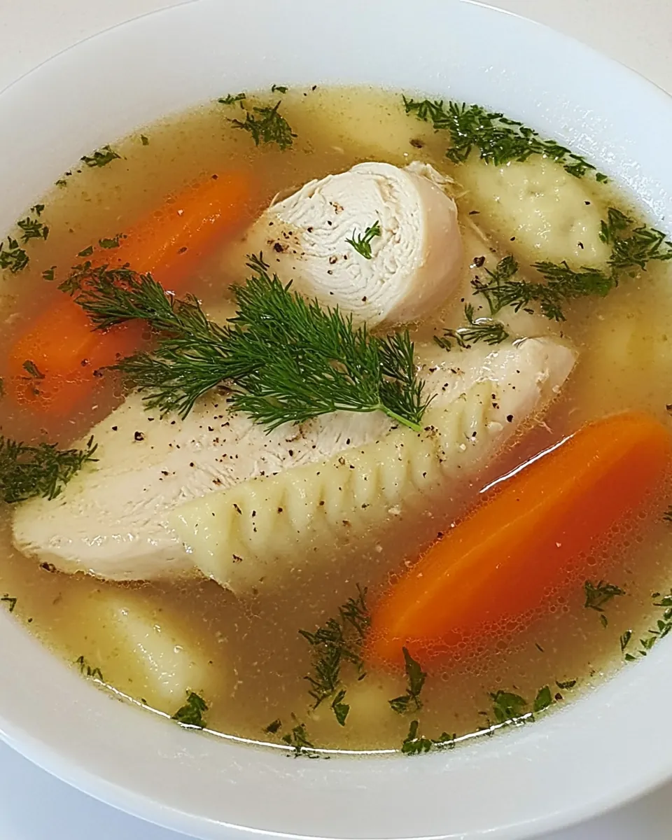 Chicken Soup for Knaidelach