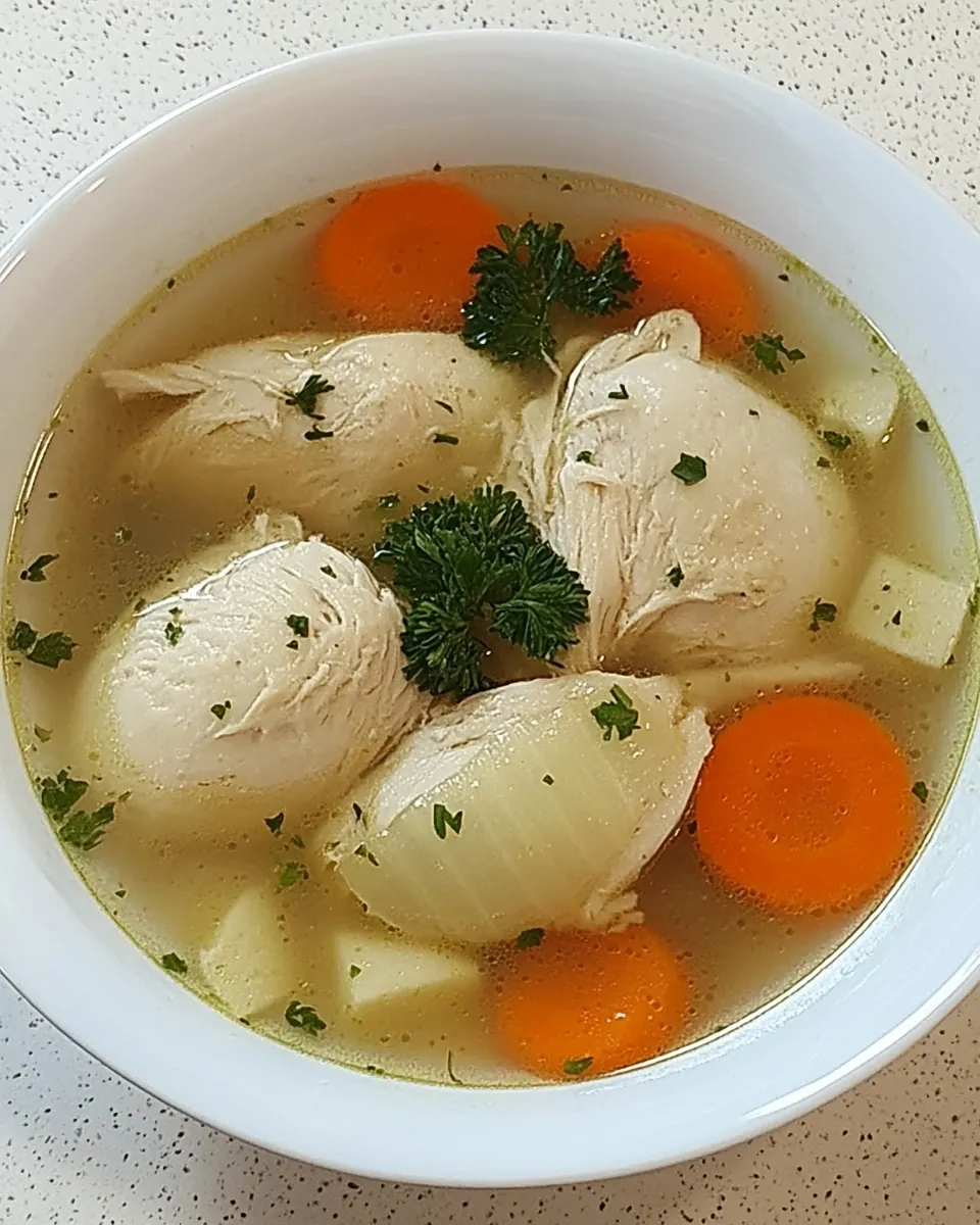 Chicken Soup for Knaidelach