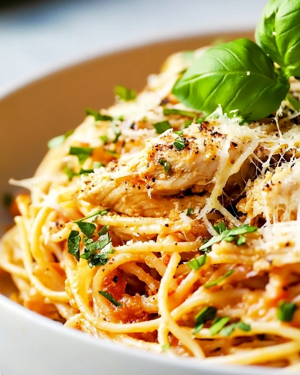 Chicken Spaghetti