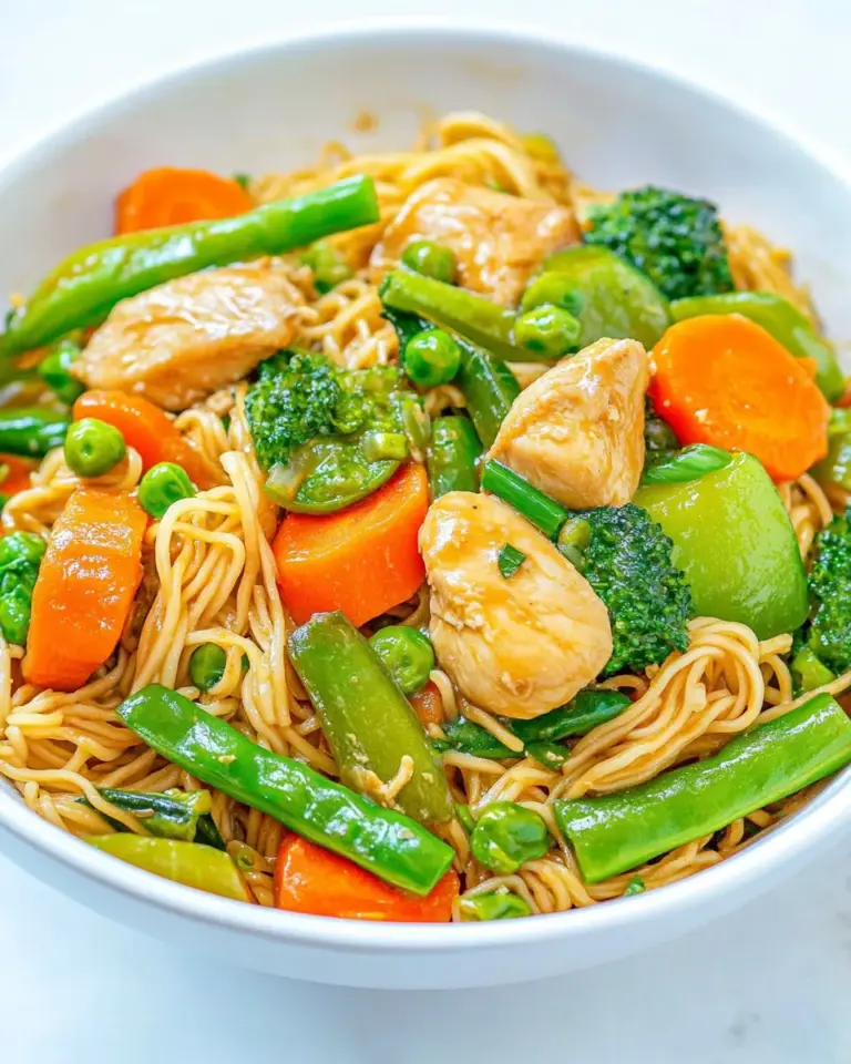 Chicken Stir Fry with Noodles