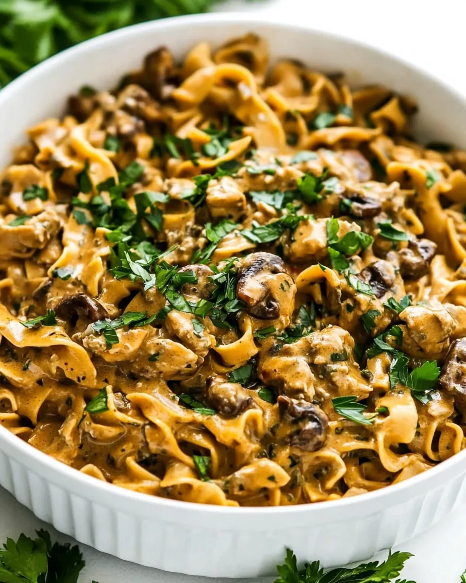 Chicken Stroganoff