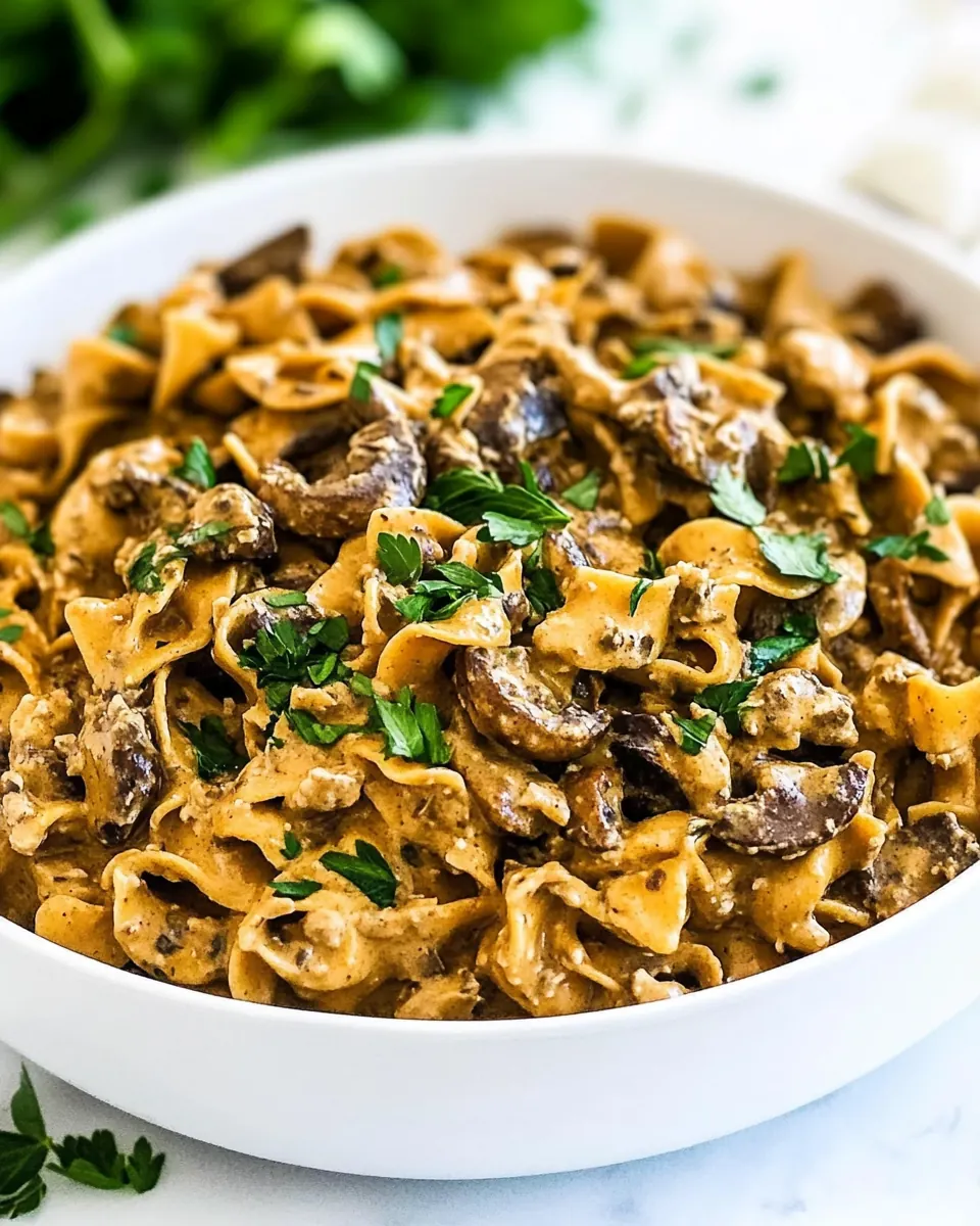 Chicken Stroganoff