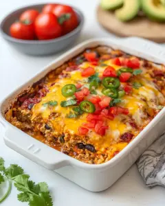 Chicken Taco Casserole