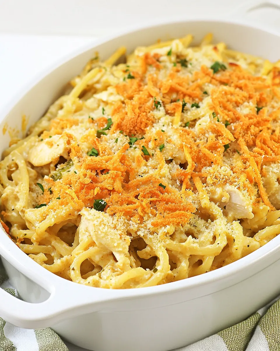 Chicken Tetrazzini