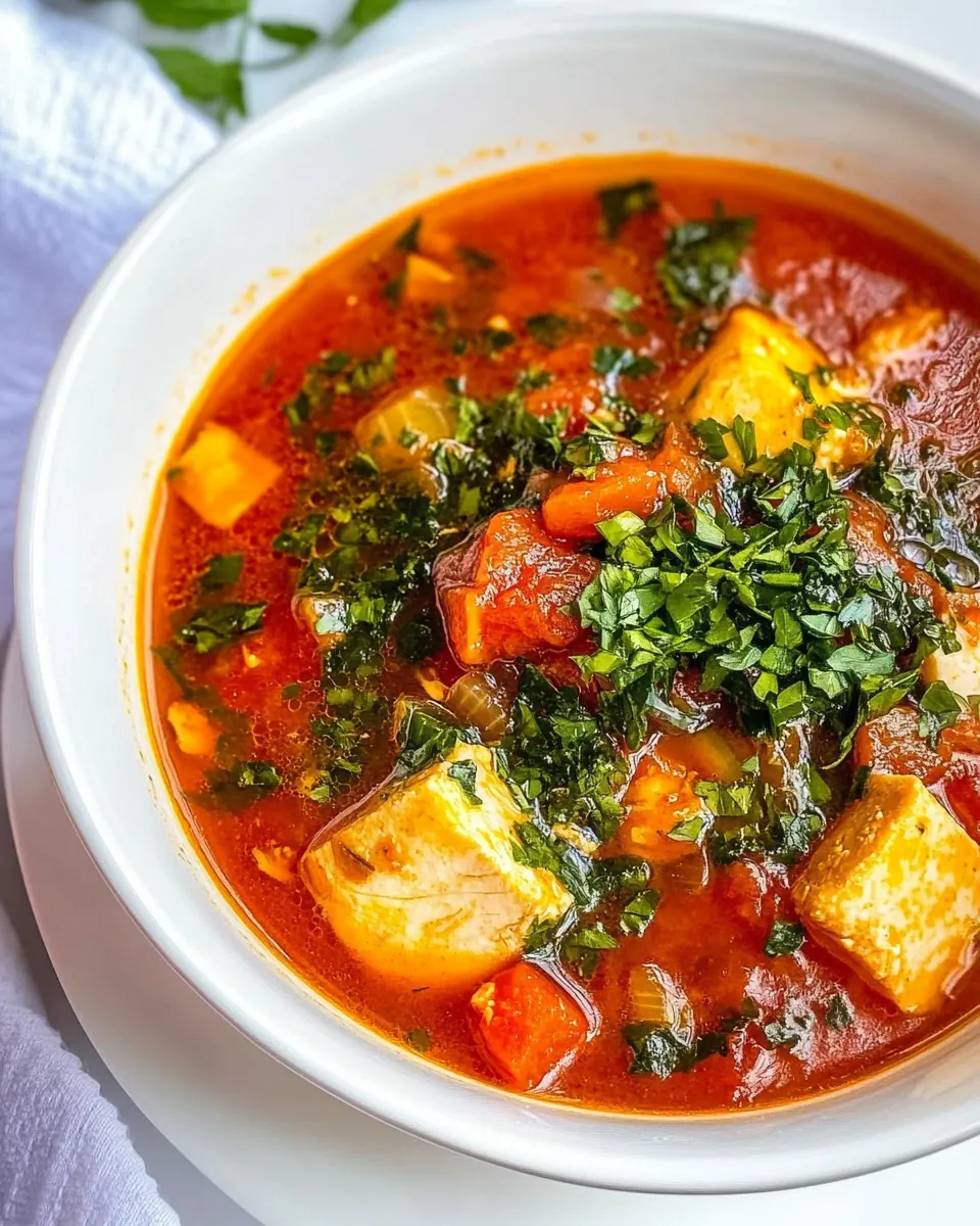 Chicken Tomato Soup
