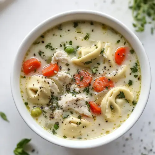 Chicken Tortellini Soup