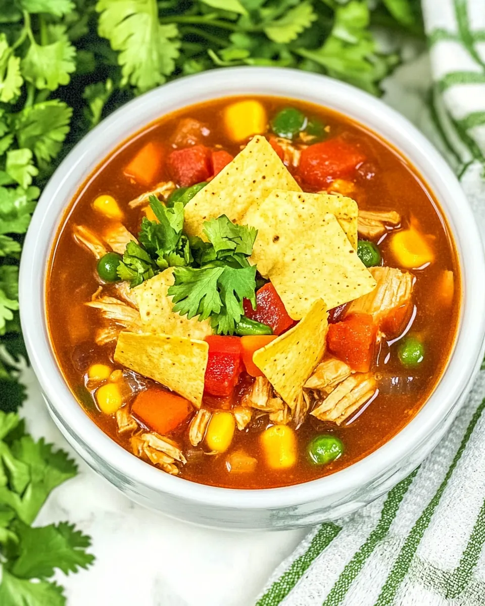 Chicken Tortilla Soup