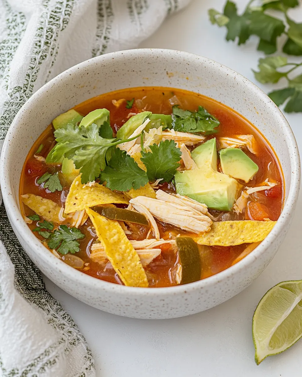 Chicken Tortilla Soup