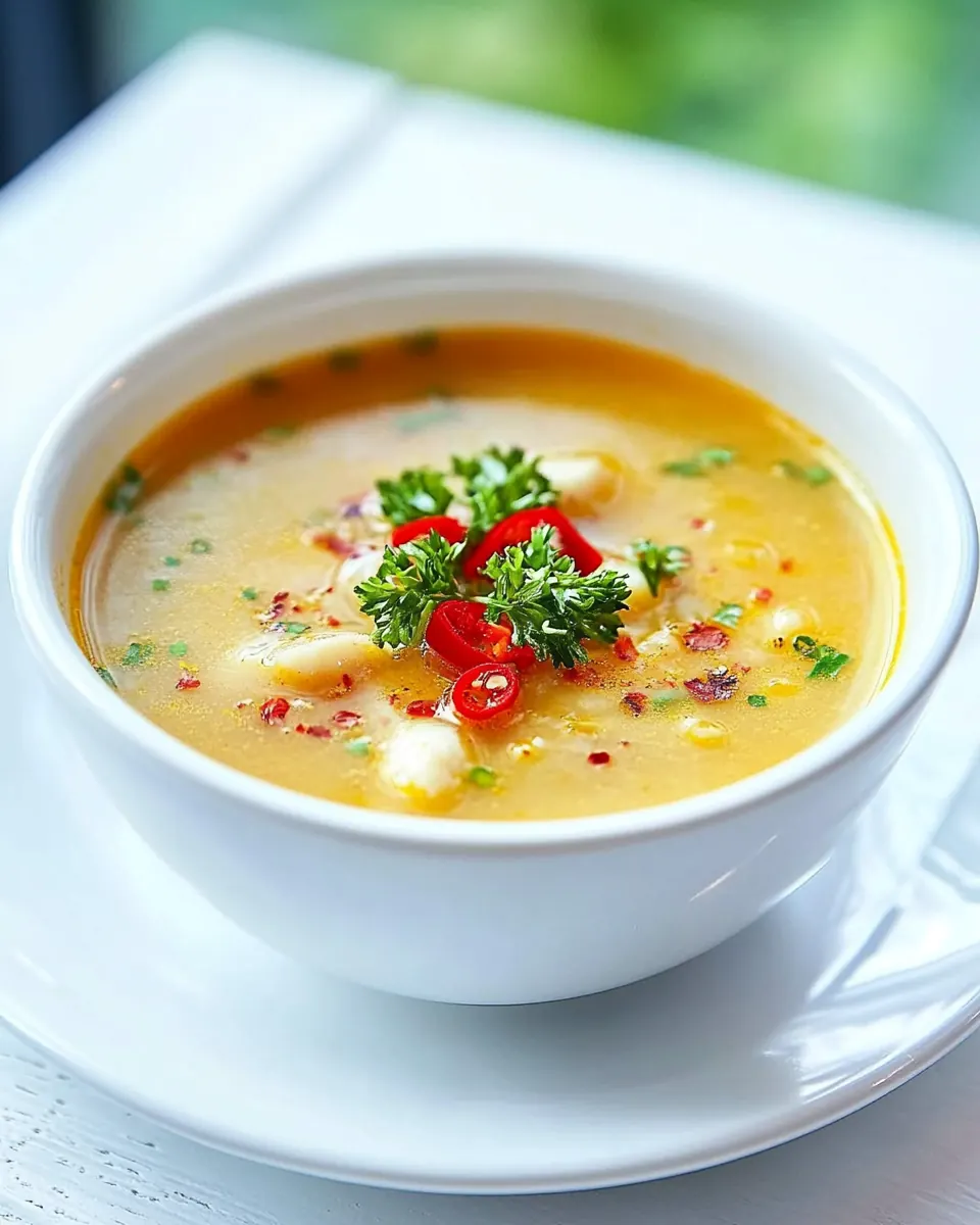 Chicken Turmeric Soup