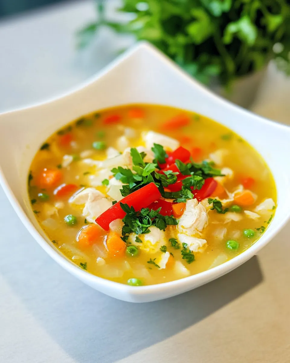 Chicken Turmeric Soup