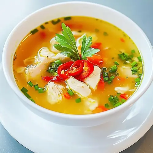 Chicken Turmeric Soup