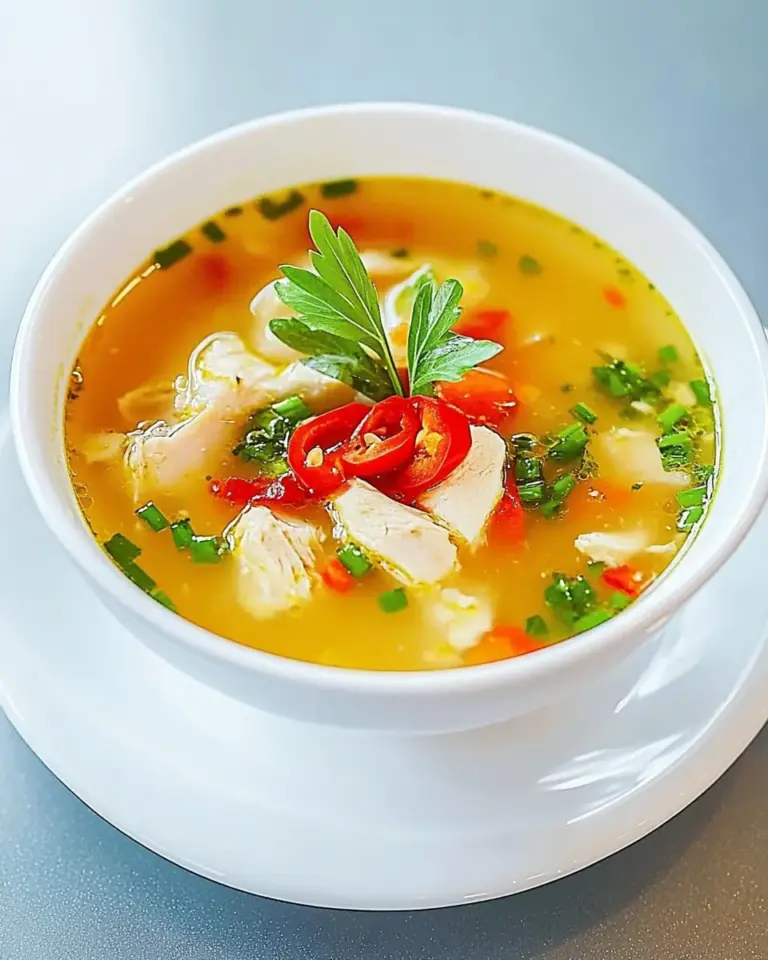 Chicken Turmeric Soup