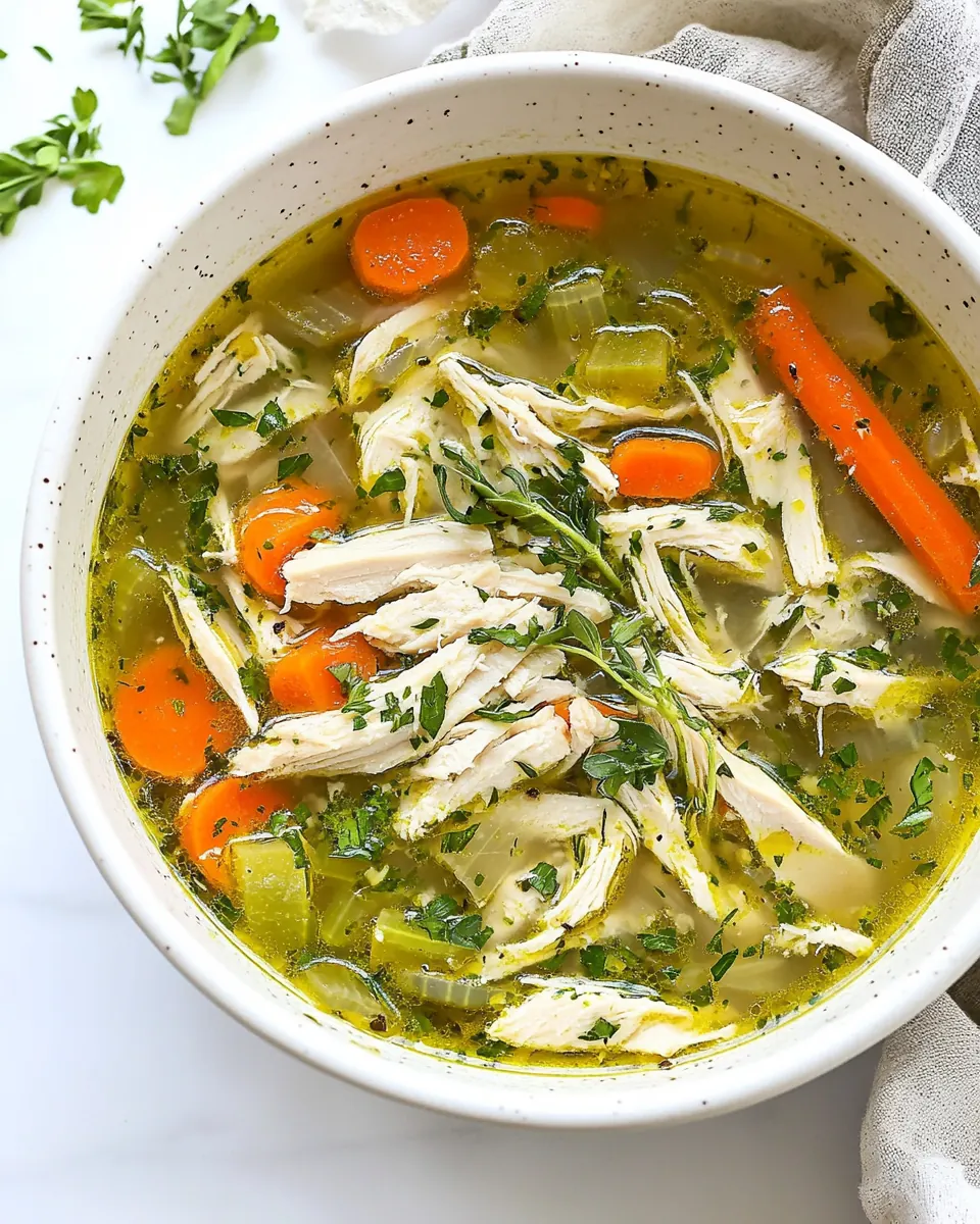 Chicken Vegetable Soup