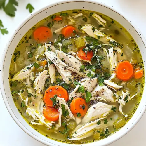 Chicken Vegetable Soup