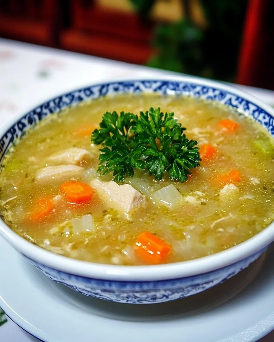 Chicken Vegetable Soup
