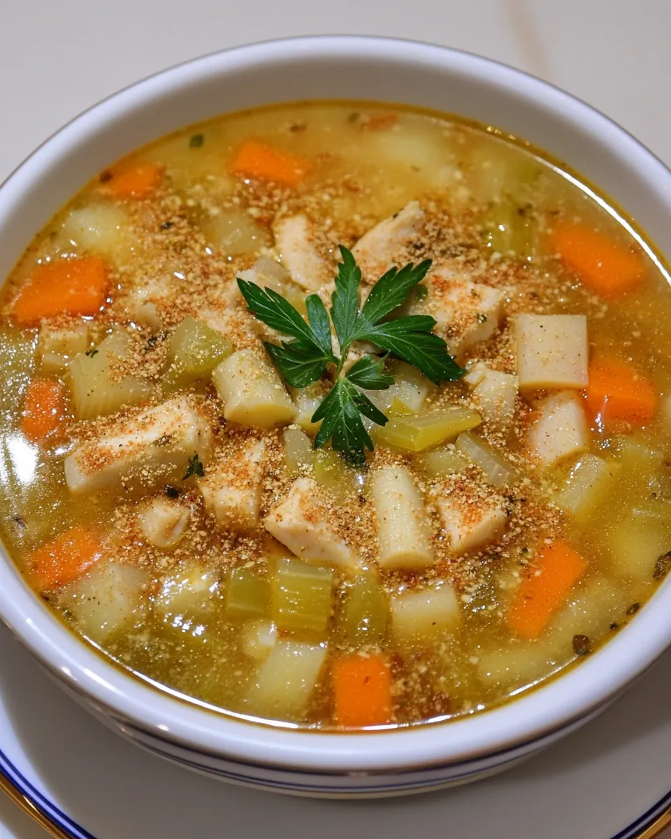 Chicken Vegetable Soup