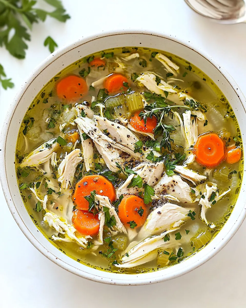 Chicken Vegetable Soup