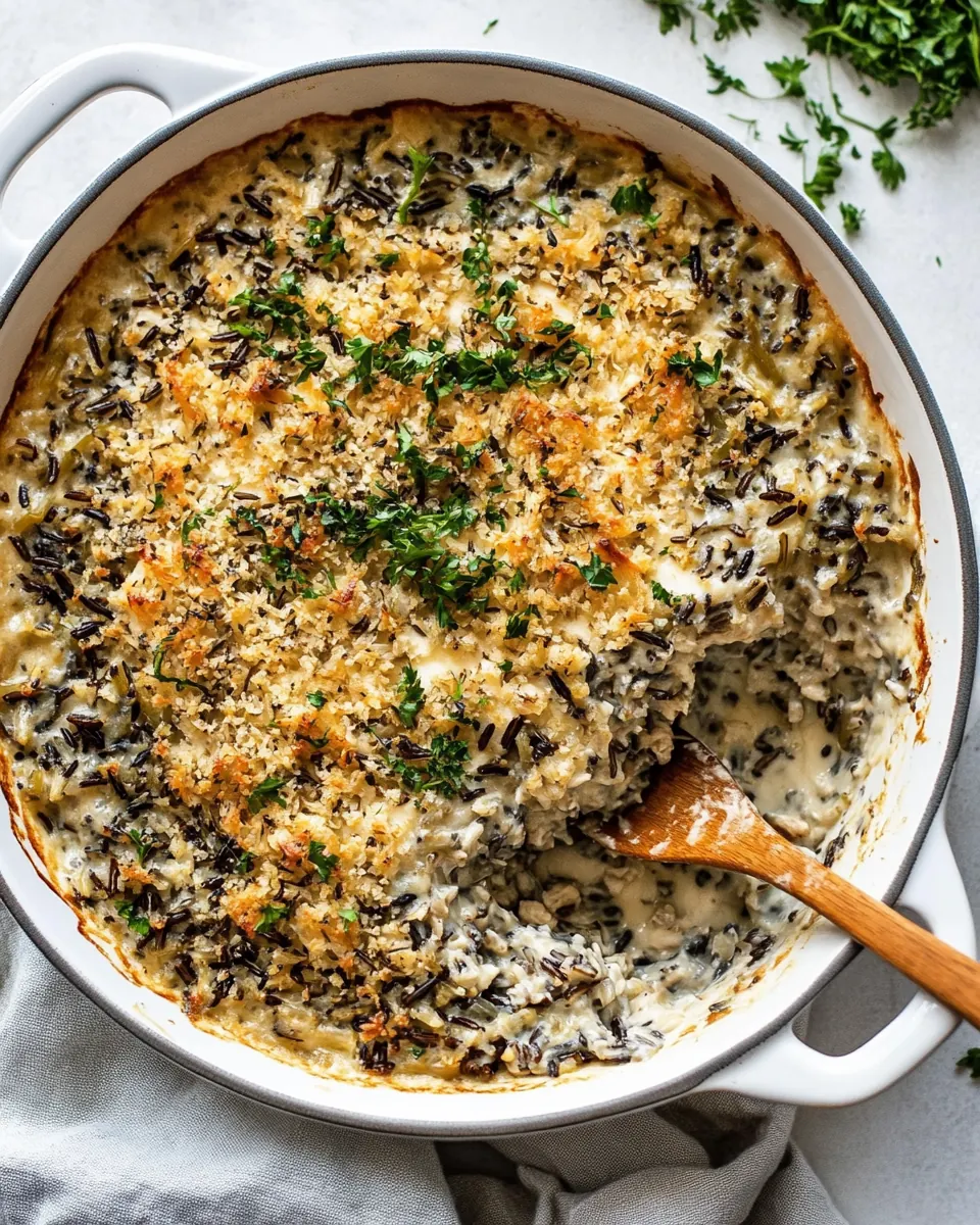 Chicken Wild Rice Casserole