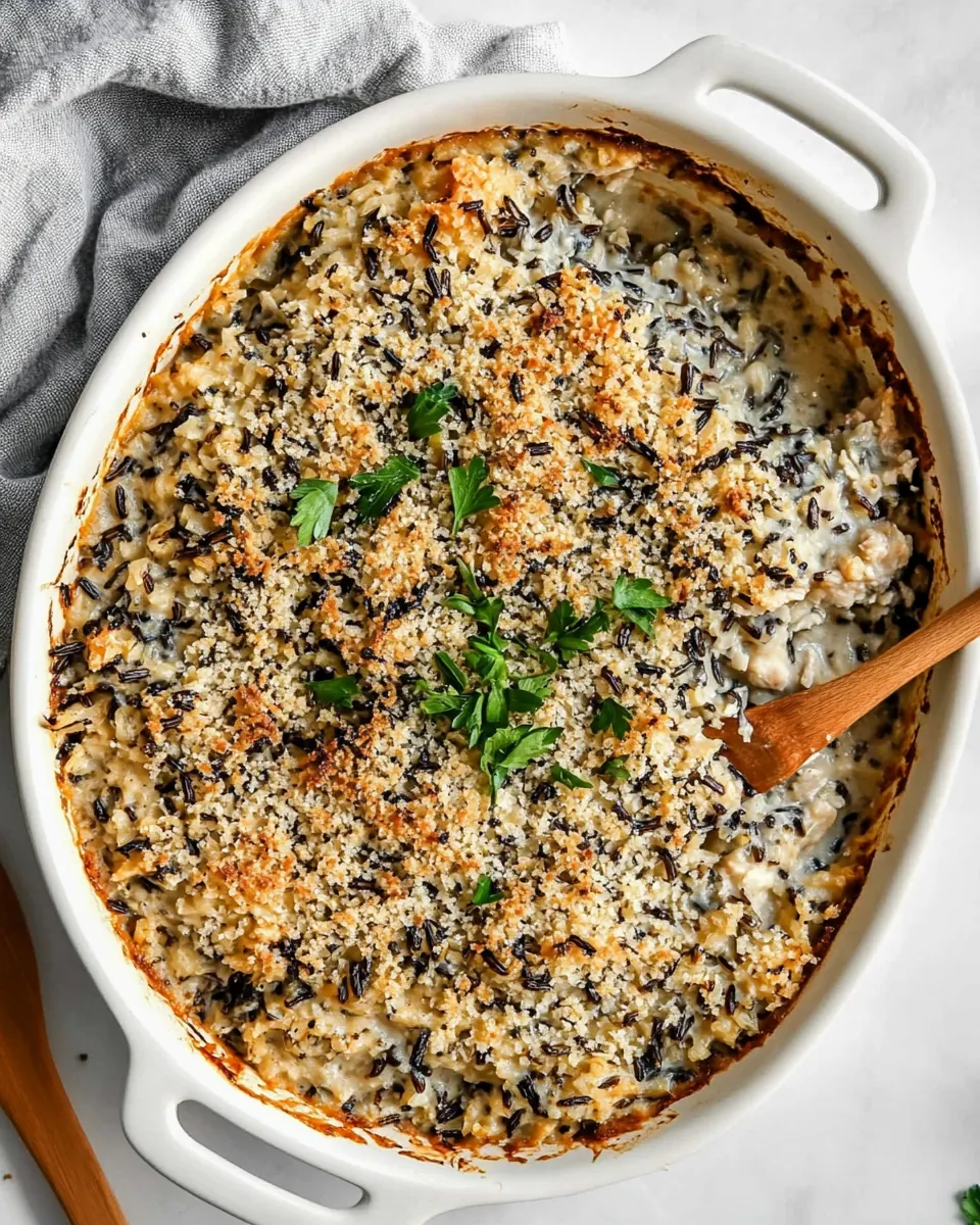 Chicken Wild Rice Casserole