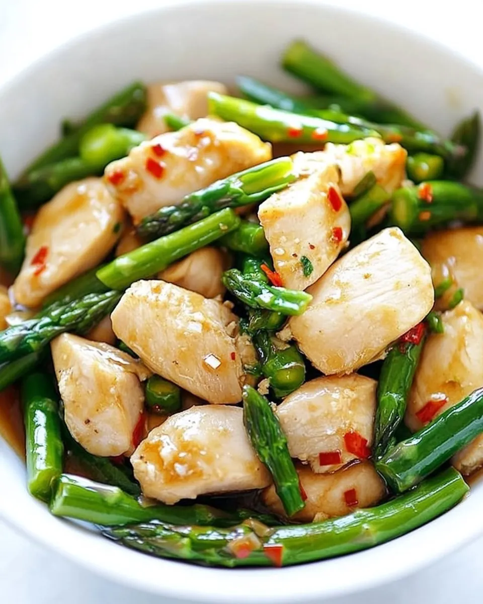 Chicken and Asparagus
