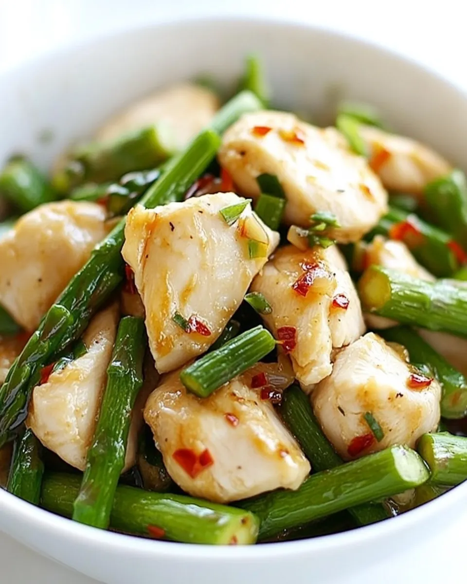 Chicken and Asparagus