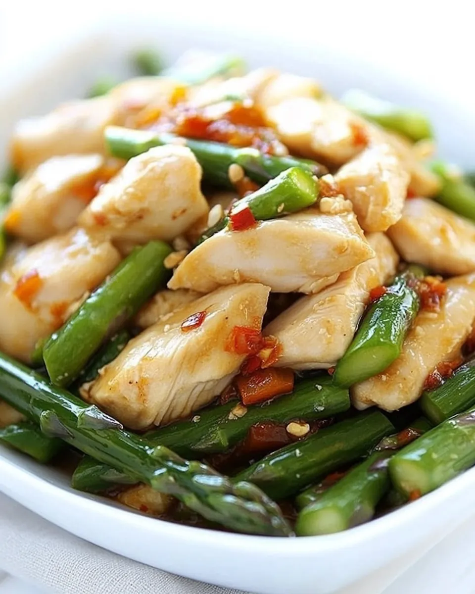 Chicken and Asparagus
