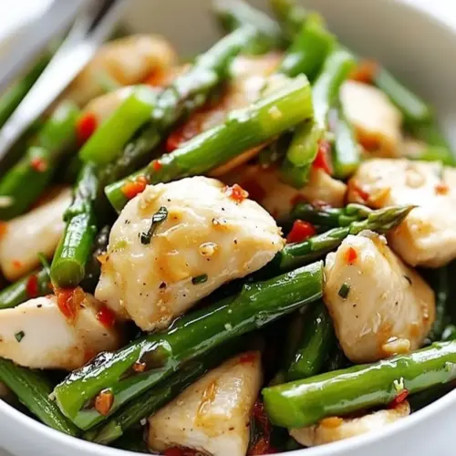Chicken and Asparagus