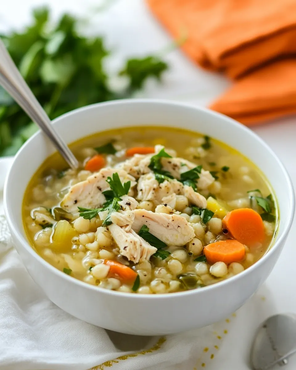 Chicken and Barley Soup