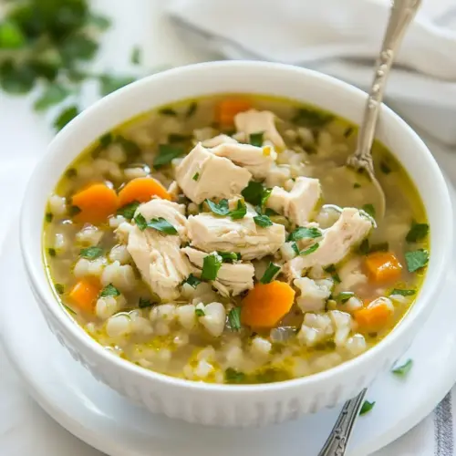 Chicken and Barley Soup