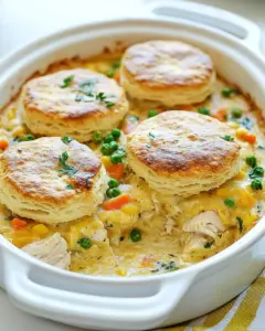 Chicken and Biscuits Casserole