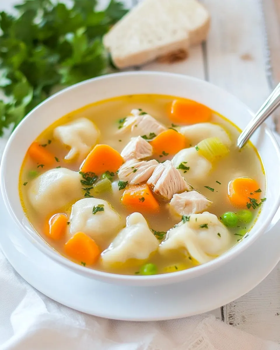 Chicken and Dumpling Soup