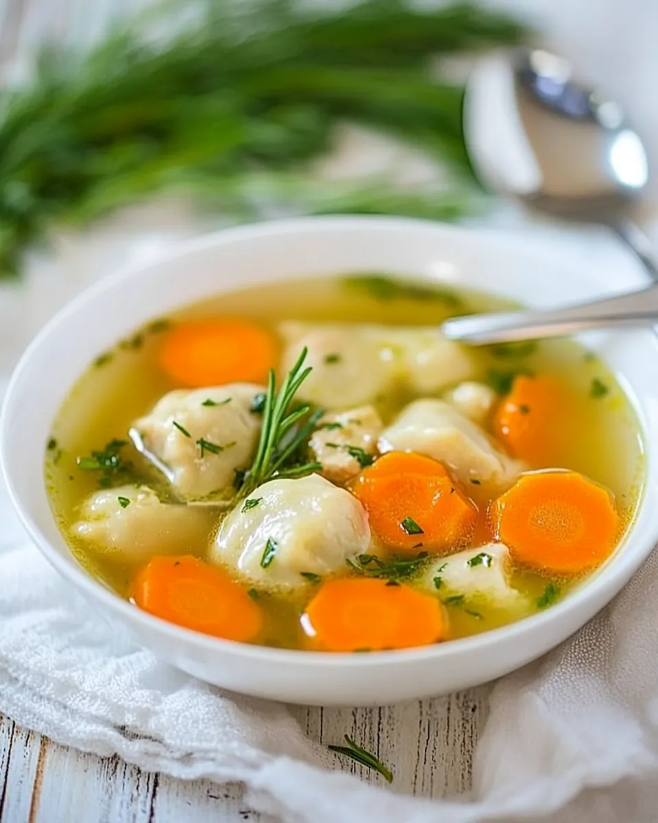 Chicken and Dumpling Soup