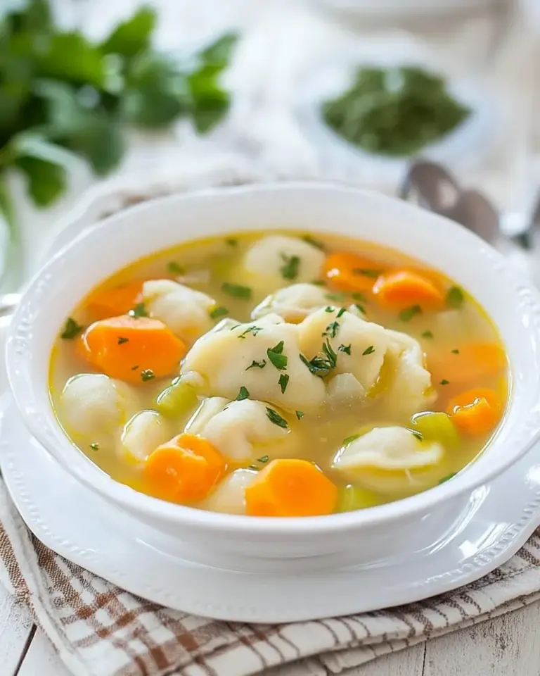 Chicken and Dumpling Soup
