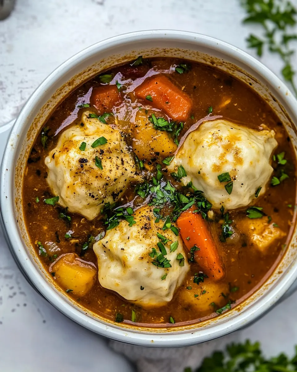 Chicken and Dumplings Soup
