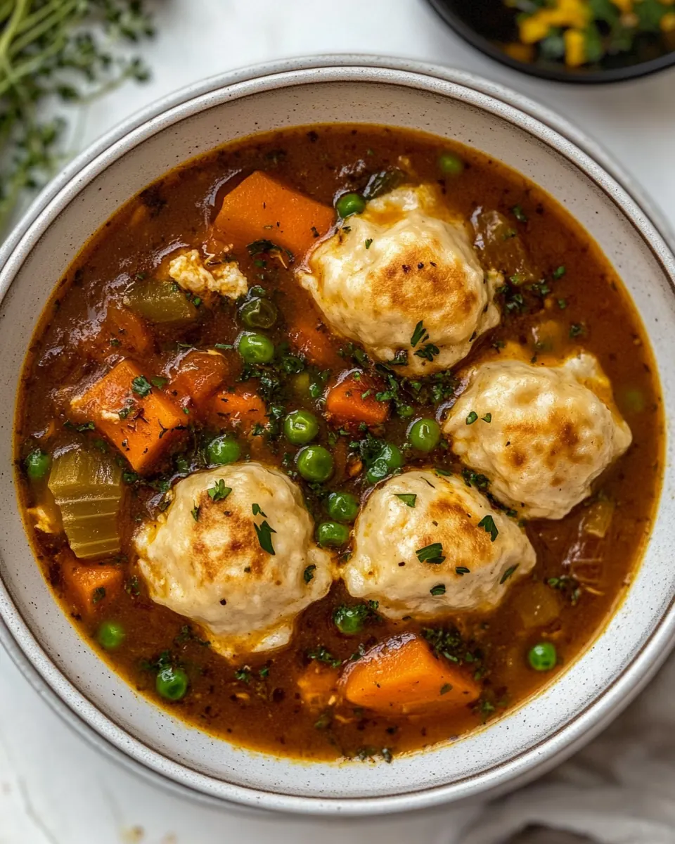 Chicken and Dumplings Soup