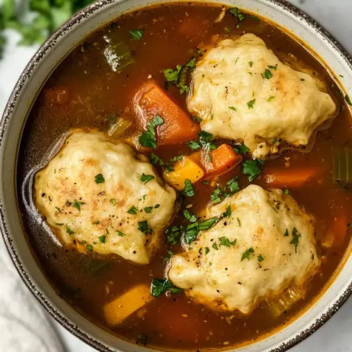 Chicken and Dumplings Soup