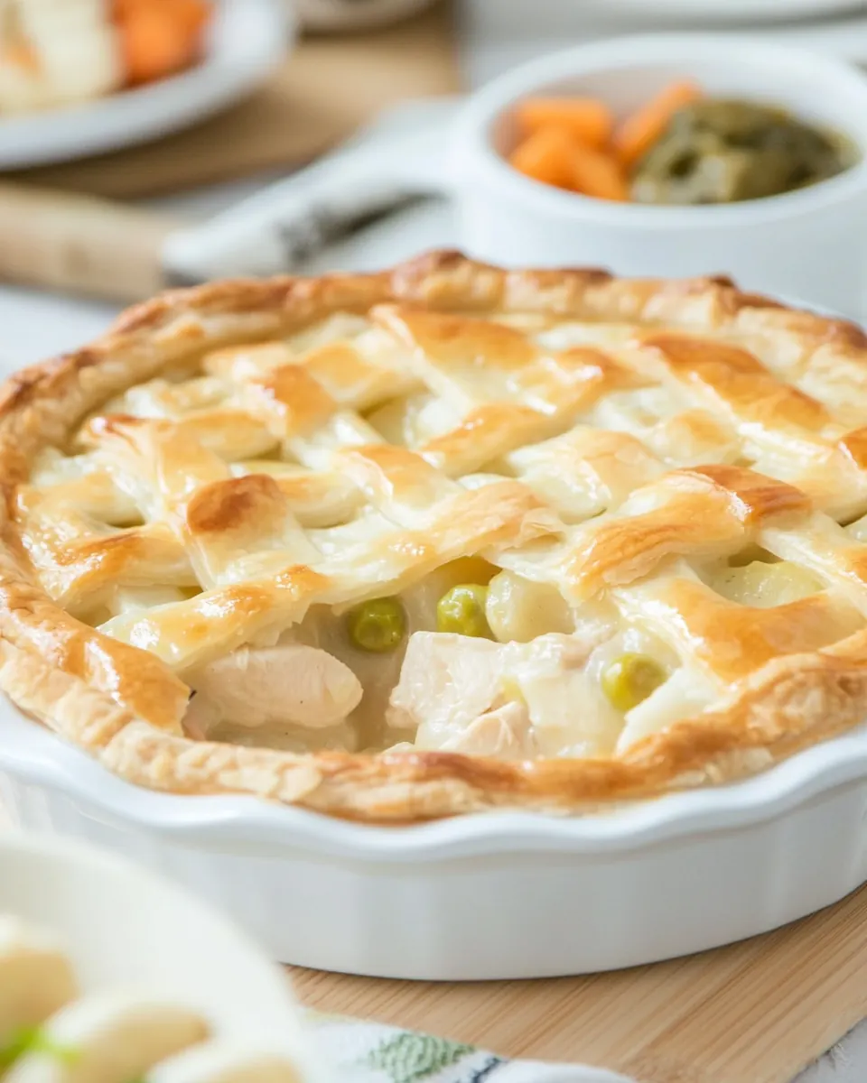 Chicken and Leek Pie