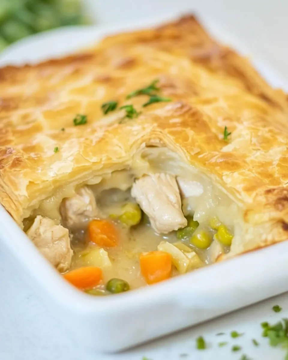 Chicken and Leek Pie