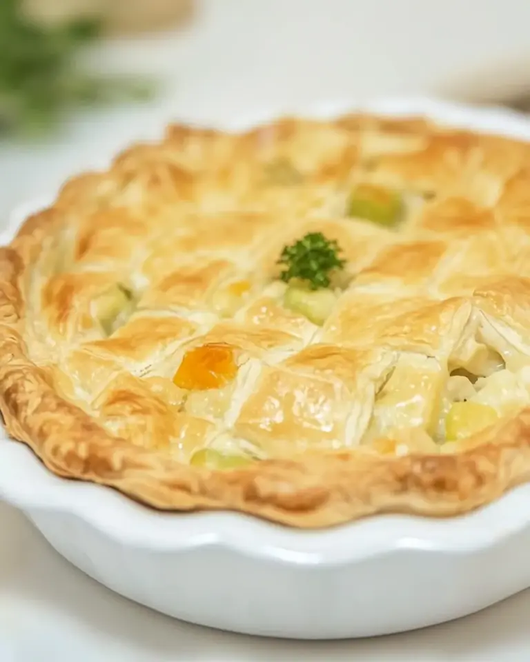 Chicken and Leek Pie