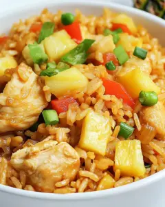 Chicken and Pineapple Fried Rice