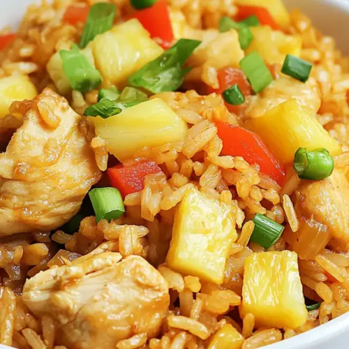 Chicken and Pineapple Fried Rice