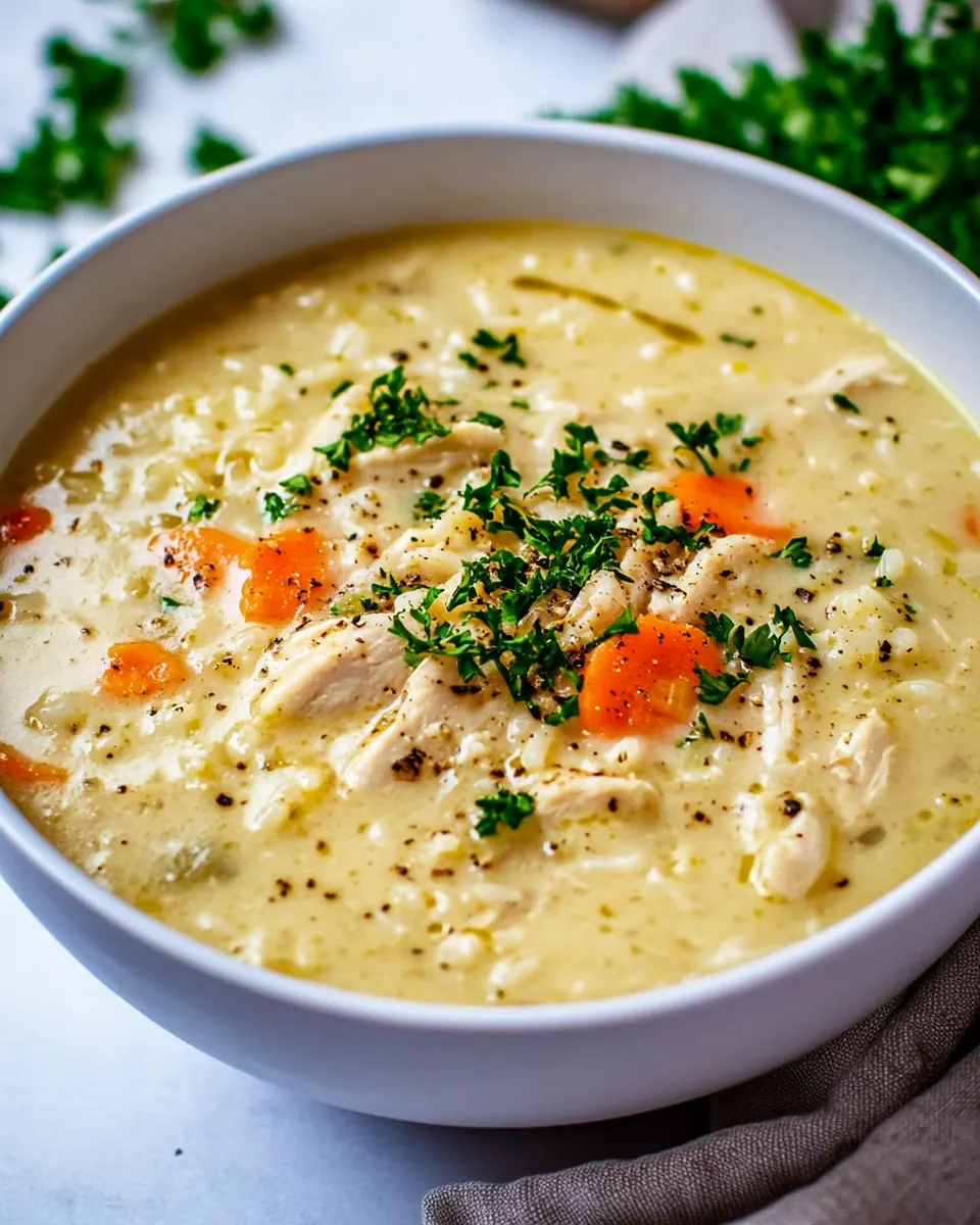 Chicken and Rice Soup