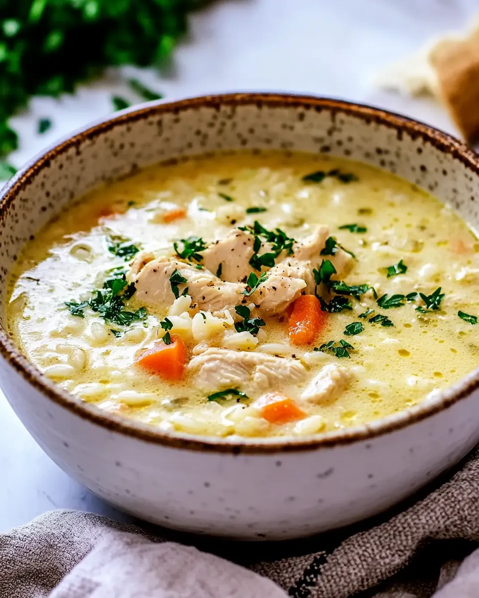 Chicken and Rice Soup