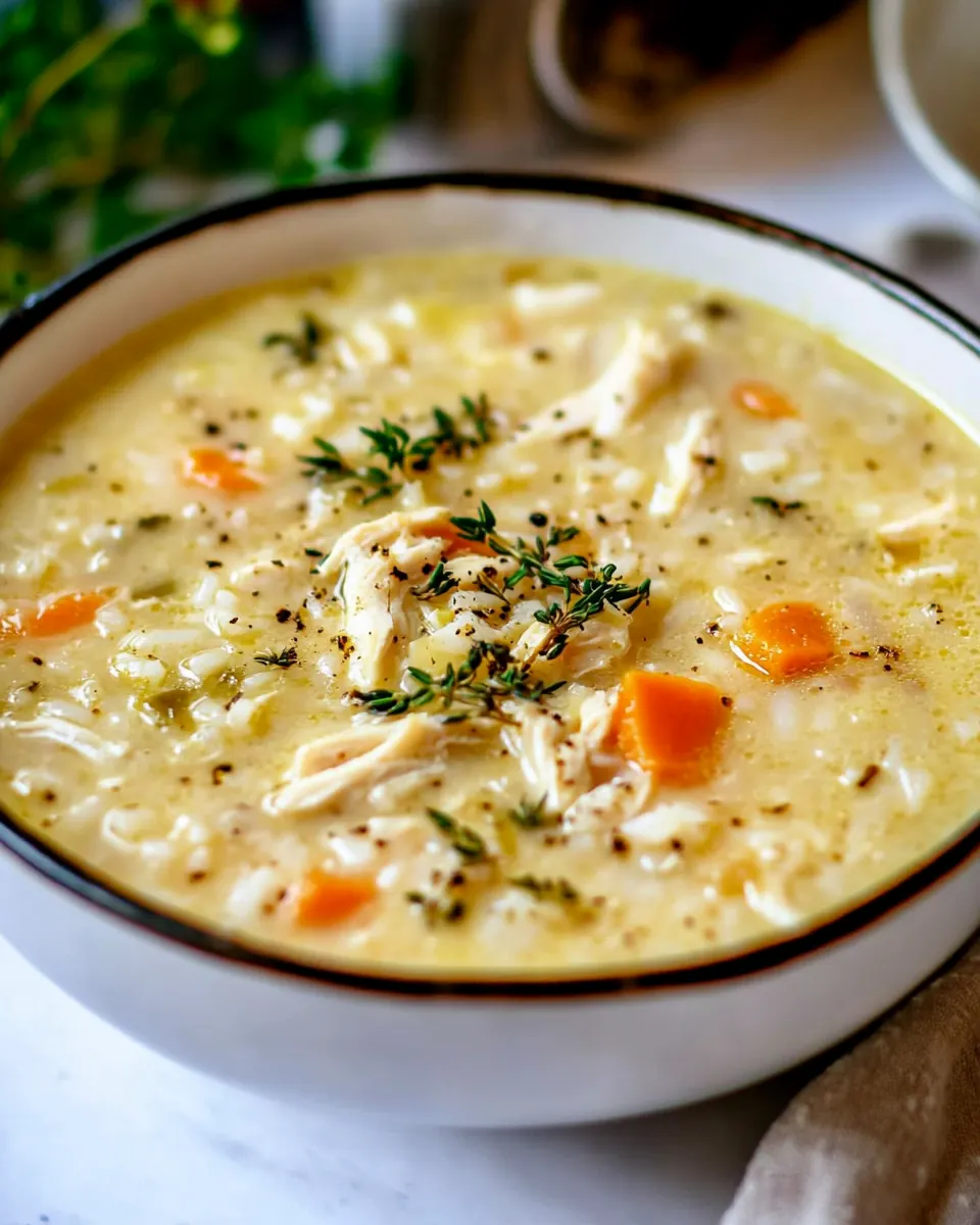 Chicken and Rice Soup